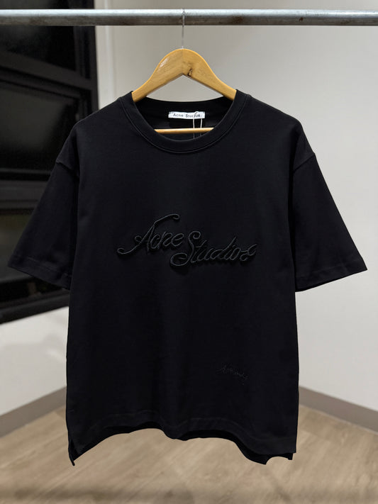 Acne Studios Embroidered T-Shirt (Black)