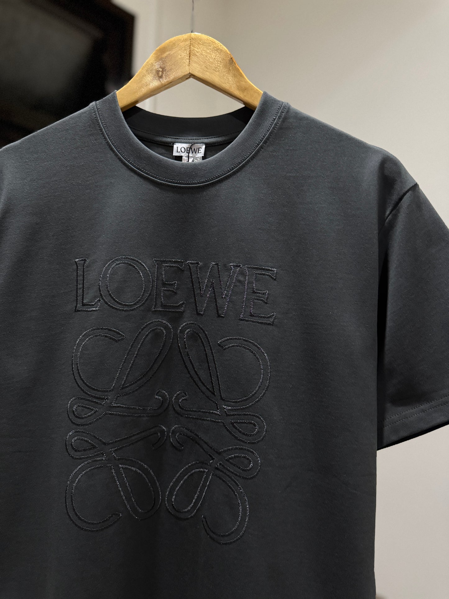 Loewe Anagram T-Shirt (Grayish Black)