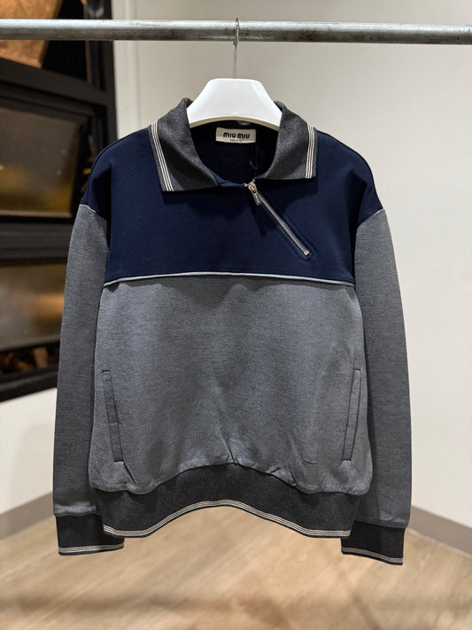 MiuMiu Zipper Sweatshirt