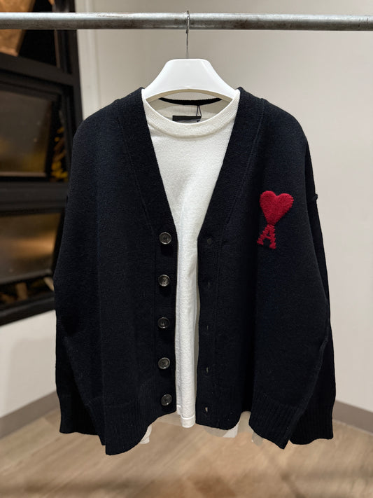 AMI de Coeur Cardigan (Black)