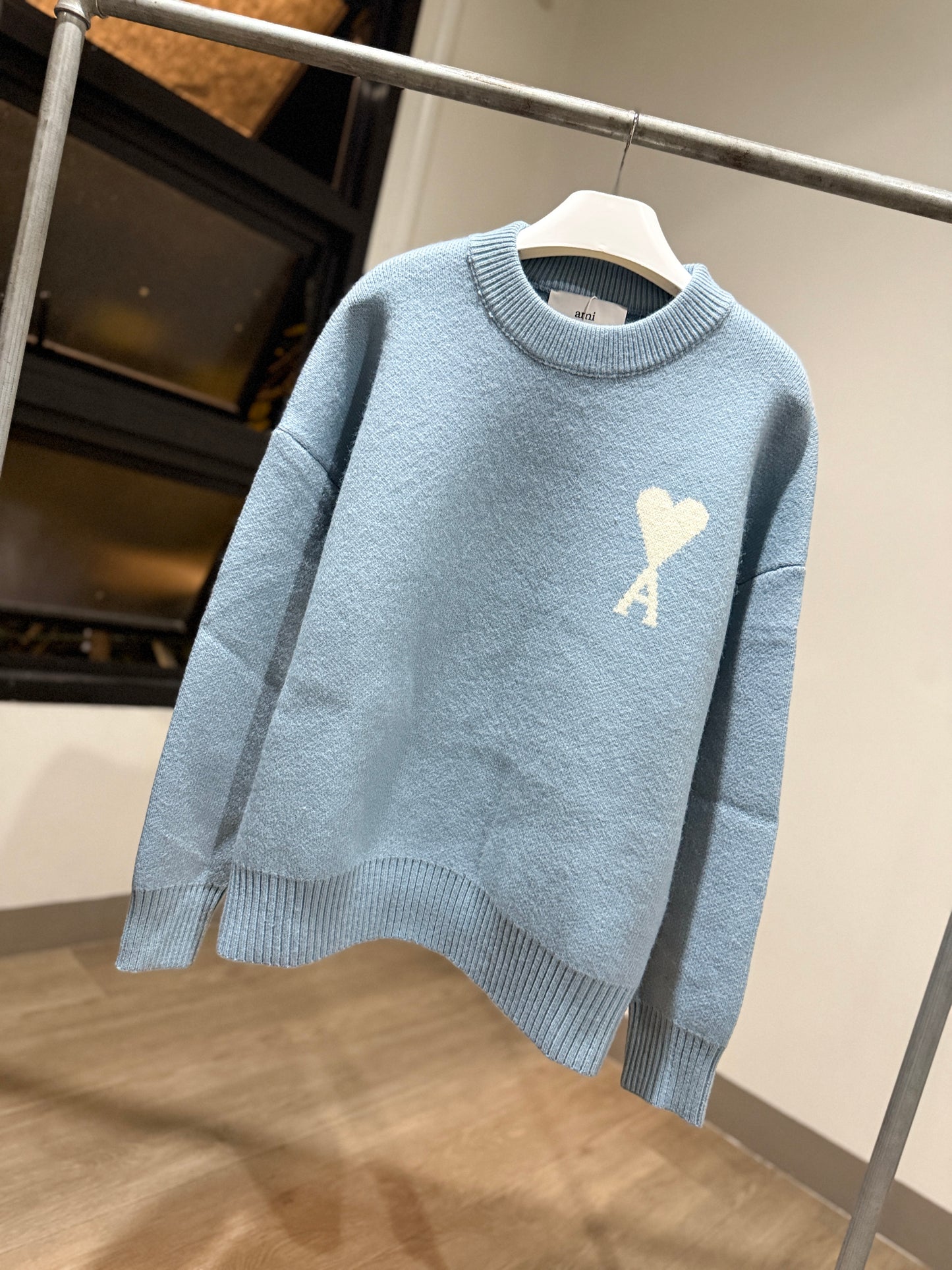AMI de Coeur Crewneck Sweater (Blue)