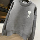 AMI de Coeur Crewneck Sweater (Gray)