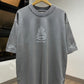 Balenciaga Burning Unity Oversized T-Shirt (Vintage Blue)