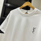 YSL Cotton T-Shirt (White)