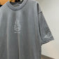 Balenciaga Burning Unity Oversized T-Shirt (Vintage Blue)