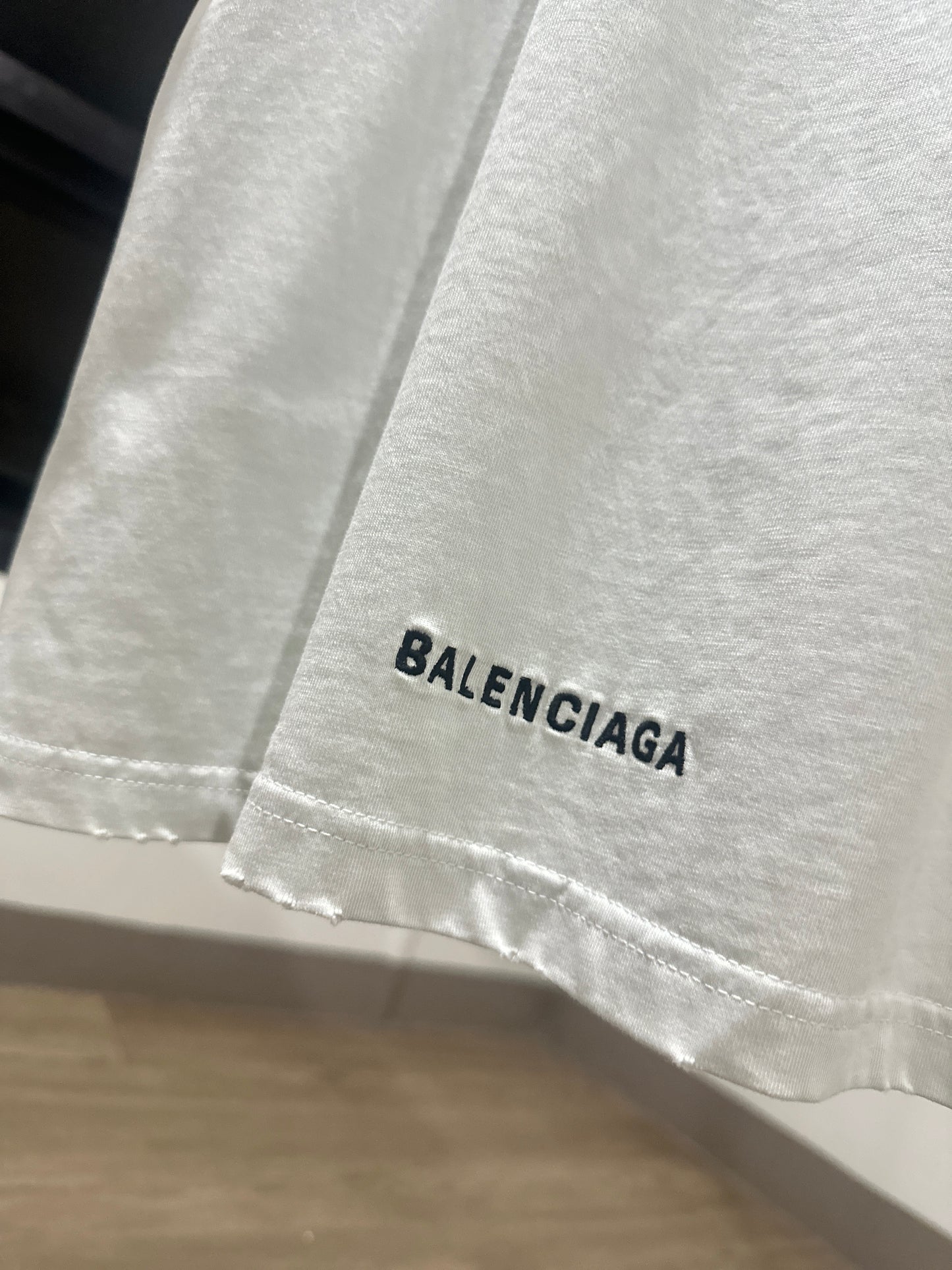 Balenciaga Je T'aime T-Shirt (Cement White)