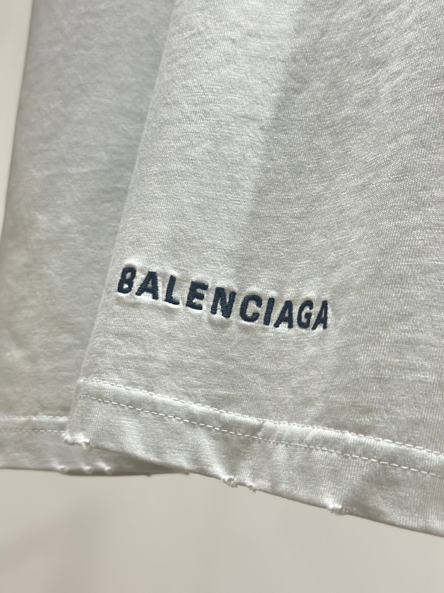 Balenciaga Je T'aime T-Shirt (Cement White)