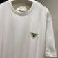 Prada Cotton T-Shirt (White/Oversized)