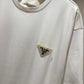 Prada Cotton T-Shirt (White/Oversized)