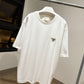 Prada Cotton T-Shirt (White/Oversized)