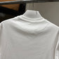 Prada Mid Logo Cotton T-Shirt (White)