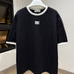 MiuMiu Cotton T-Shirt (Black)