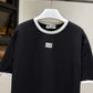 MiuMiu Cotton T-Shirt (Black)