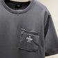 Fendi Pocket Cotton T-Shirt (Gray)