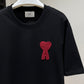 AMI de Coeur Patch Logo T-Shirt (Black)
