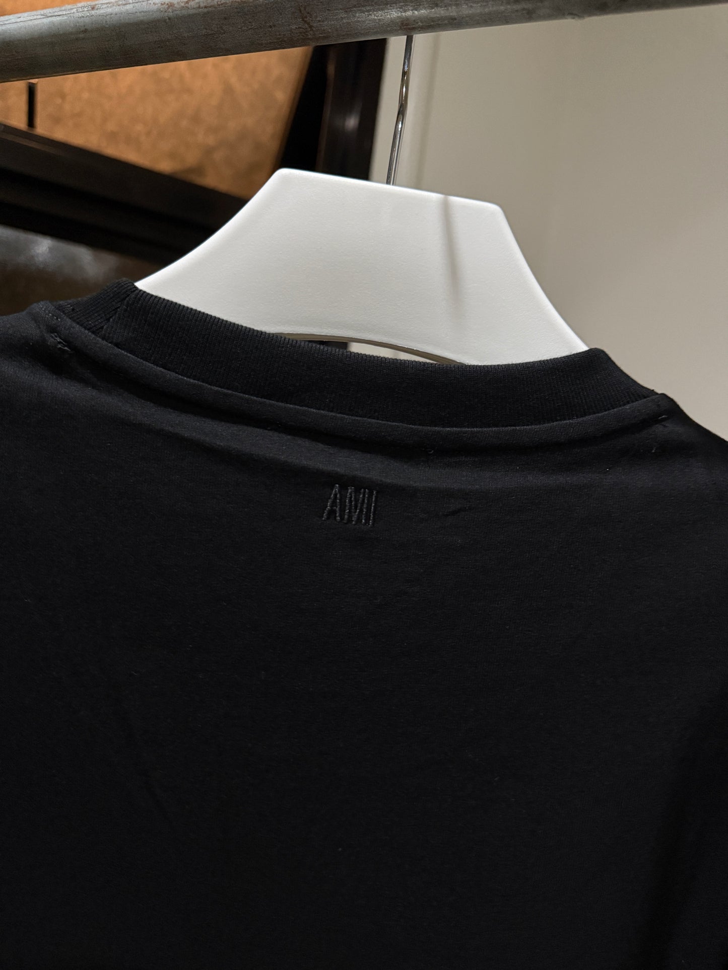 AMI de Coeur Patch Logo T-Shirt (Black)