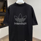 Balenciaga | Adidas Oversized T-Shirt (Black/Embroidered)