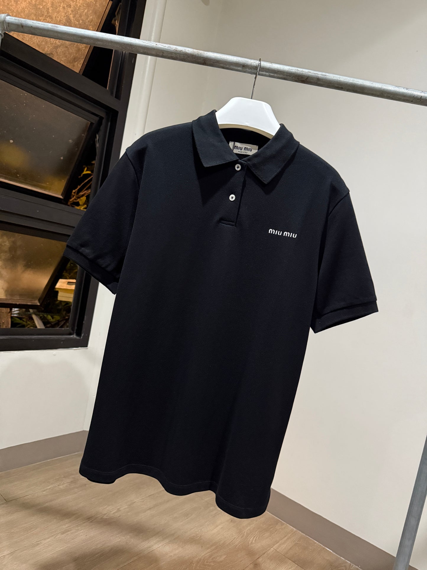 MiuMiu Polo Shirt (Black)