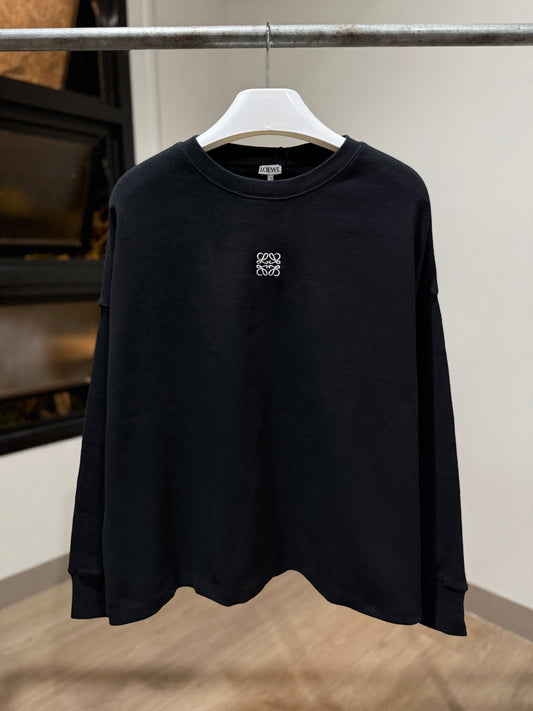 Loewe Anagram Long-sleeve Shirt (Black)