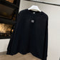 Loewe Anagram Long-sleeve Shirt (Black)