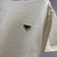 Prada Cotton Logo T-Shirt (Cream/Apricot)