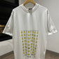 Balenciaga x Smiley Oversized T-Shirt (Cement White)