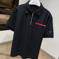 Prada Luna Rossa Quarter-Zip Polo Shirt