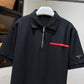 Prada Luna Rossa Quarter-Zip Polo Shirt