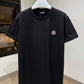 Moncler Logo Patch T-Shirt (Black)