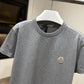 Moncler Logo Patch T-Shirt (Gray)
