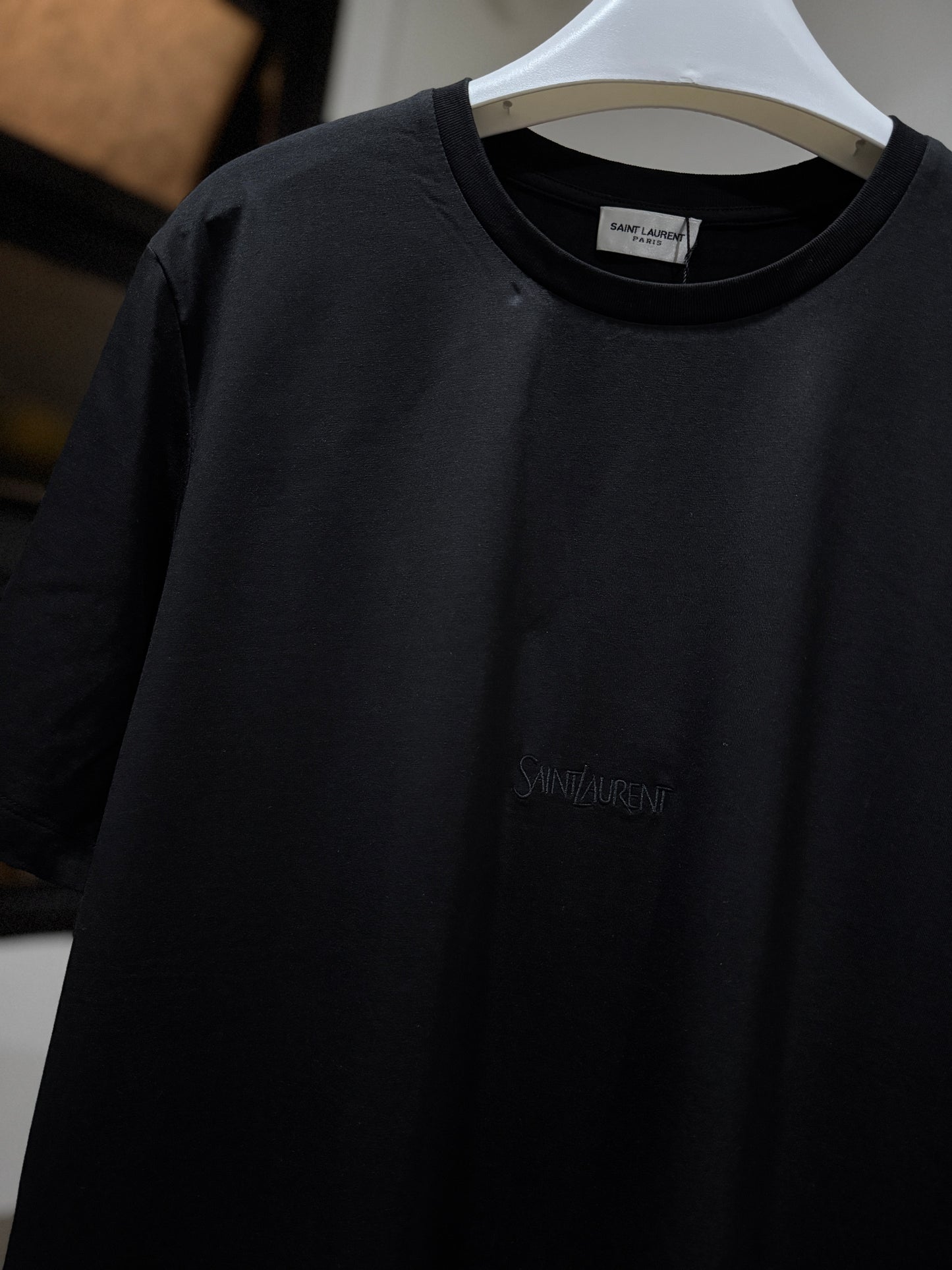 Saint Laurent T-Shirt (Supima/Black)