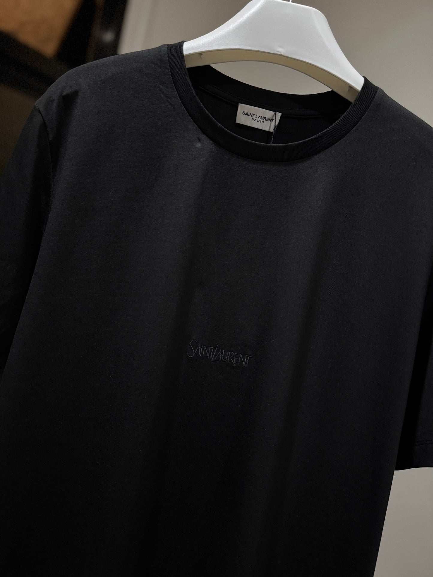 Saint Laurent T-Shirt (Supima/Black)
