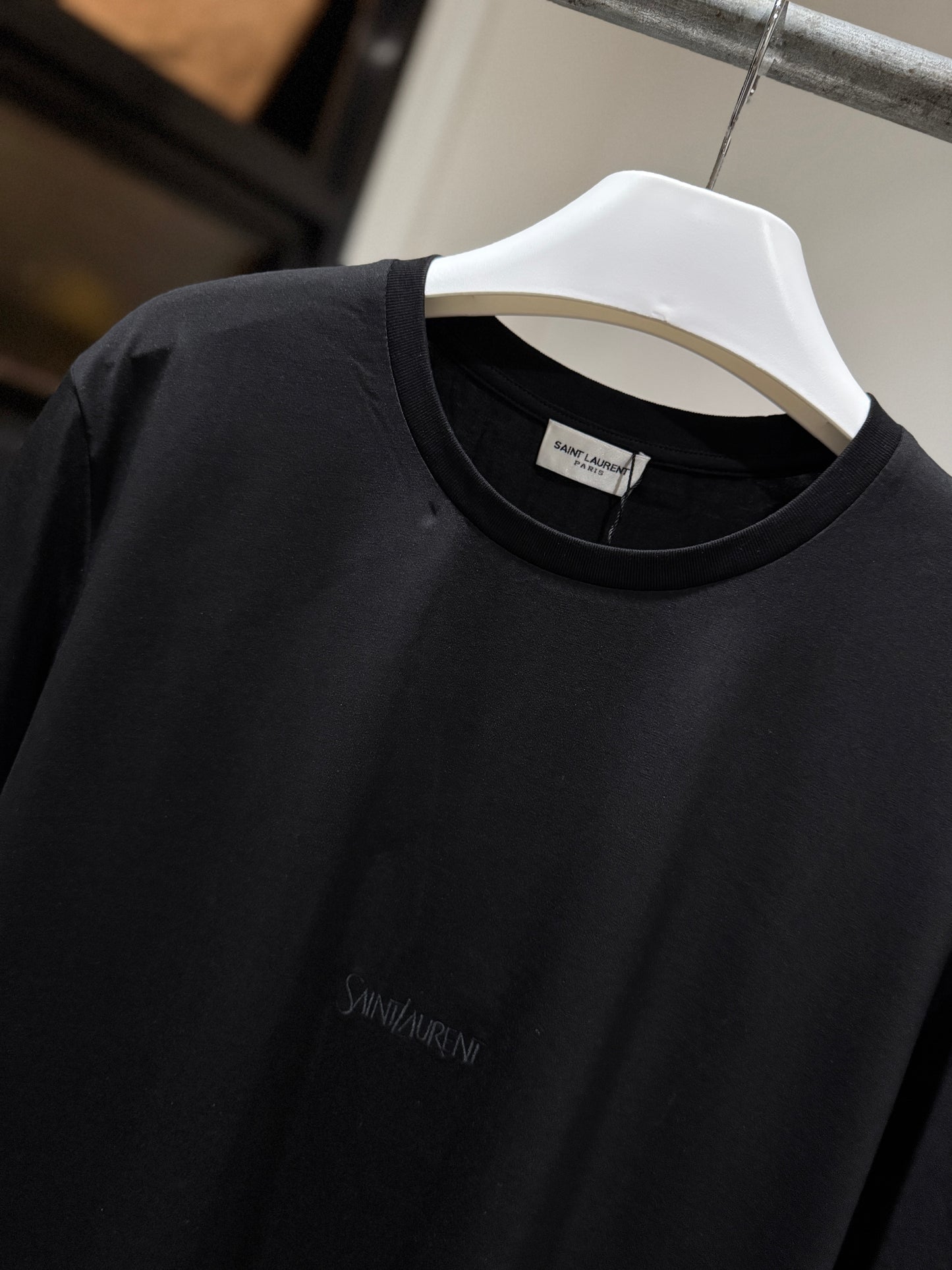 Saint Laurent T-Shirt (Supima/Black)