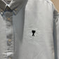 AMI Paris Long-sleeve Button Down (Blue/Black)