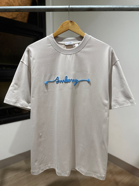 Burberry Knot Logo T-Shirt (Beige)