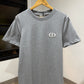 Dior CD Icon T-Shirt (Heather Gray)