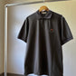 Moncler Logo Patch Polo Shirt (Dark Gray)
