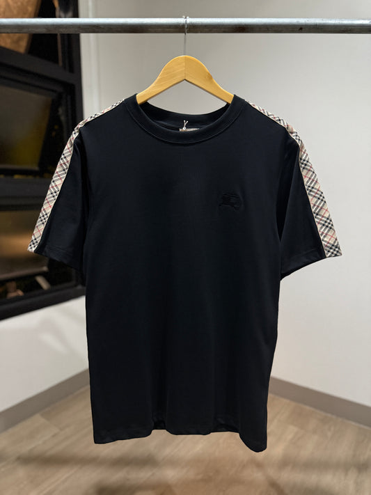 Burberry Checkered Trim T-Shirt