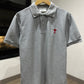 AMI de Coeur Polo Shirt (Gray)