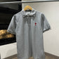 AMI de Coeur Polo Shirt (Gray)
