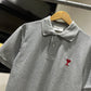AMI de Coeur Polo Shirt (Gray)