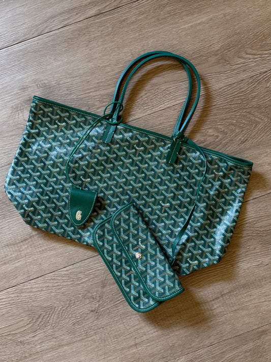 Goyard Saint Louise PM Bag (Green)
