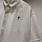 AMI Paris Oversized Short Sleeve Shirt (Boxy/White)