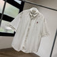 AMI Paris Oversized Short Sleeve Shirt (Boxy/White)