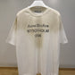 Acne Studios Sprayed Logo T-Shirt (White)