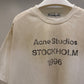 Acne Studios Sprayed Logo T-Shirt (White)