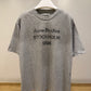Acne Studios Sprayed Logo T-Shirt (Gray)
