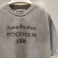 Acne Studios Sprayed Logo T-Shirt (Gray)