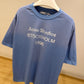 Acne Studios Sprayed Logo T-Shirt (Blue)