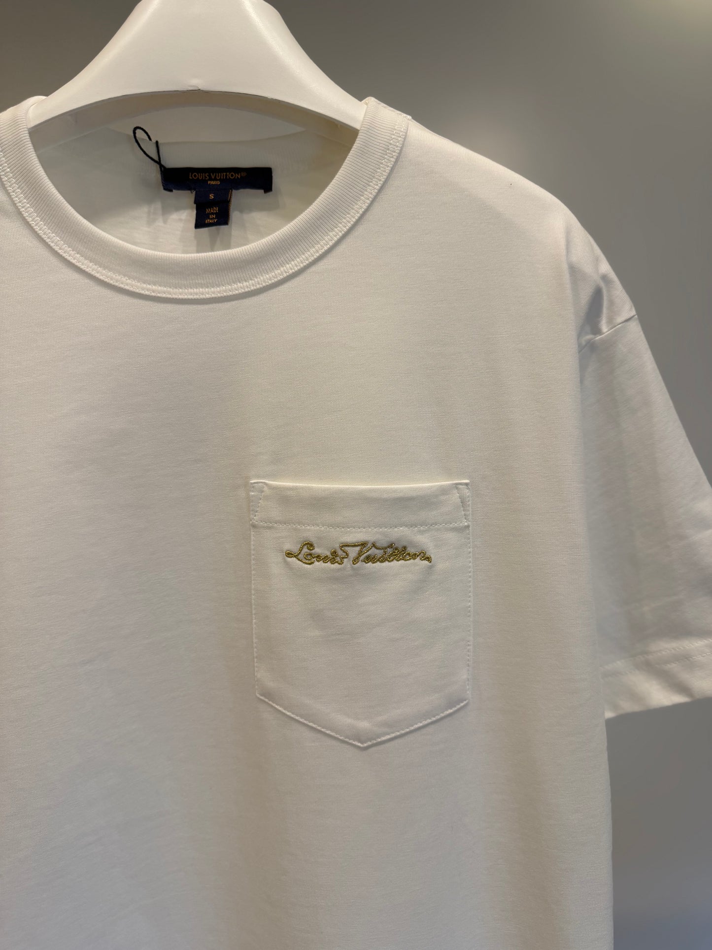 Louis Vuitton Pocket T-Shirt (White)